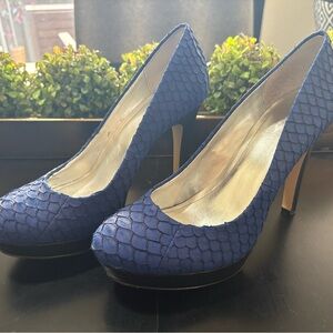 Calvin Klein Textured Platform Stiletto Heels